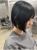髪質改善/切りっぱなしボブ