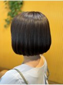 ミニボブ髪質改善縮毛矯正