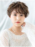 ニュアンスパーマオンブレショートボブp小山20代30代40代
