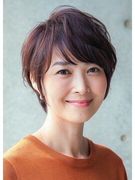 ウル(ulu) 白髪ぼかし　ハイライト　30代　40代　50代　ショート　名東区