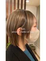 アッシュ アーティスティック スタジオ オブ ヘア(Ash artistic studio of hair) ショートウルフ