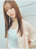 小顔前髪ワンカールレイヤーカット