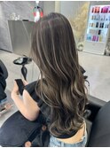 コントラスト極ハイライト☆グレーベージュ
