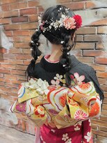 ヘアメイク エンデュー(hair make EnDeux) 編みおろしツイン