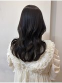 レイヤーカットとオリーブカラー r