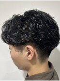 ニュアンスパーマ/ベリーショート/韓国マッシュ/松戸駅/men's
