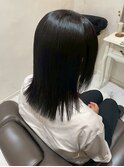 似合わせカット/綺麗/愛され艶髪/髪質改善/鎖骨ミディアム/小顔