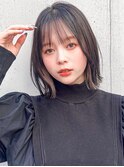 ナチュラルカール美髪艶感サイドバング
