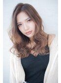 【MOCO hair natural琴似】かき上げ波ウェーブロング