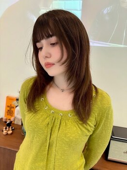 ダックヘアー(DaK hair)の写真/ハイレイヤーやウルフカットなど、トレンドヘアーは実力派スタイリストにお任せ☆嬉しいマンツーマン施術◎