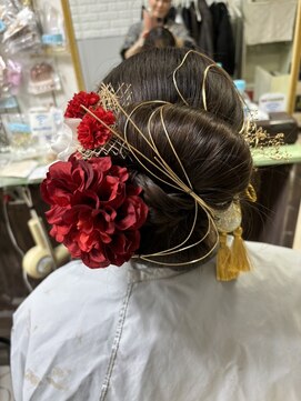 ヘアースペース 練馬店(hair space COCO) 成人式ヘアー