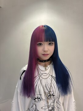 イリ 梅田(ili) ツートンカラー（ピンク／ブルー）