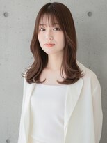 ニューヨークニューヨーク ピオレ姫路店(NYNY)&nbsp;くびれミディアムヘア×透明感カラー