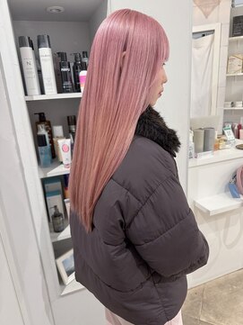 シー ヘアデザイン(see hair design) ピンク