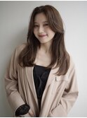 レイヤーカットウルフカットボブグレージュオリーブべージュ