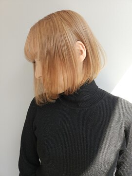 ノル 栄矢場町(nol) サーモンブロンド(抜きっぱなし/暖色ベージュ/ブロンドベージュ)