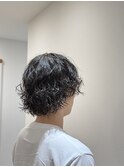 メンズボブ×スパイラルパーマ【鈴鹿/津/メンズ/スパイラル】