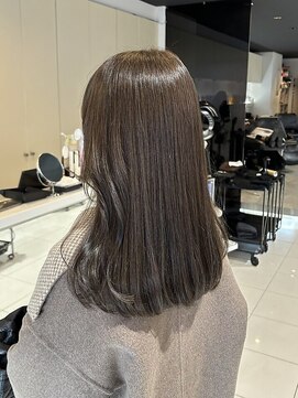 ノア(no_a) 【四条烏丸】レイヤー×グレージュ