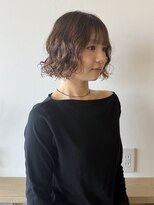 ミナリ(minari) 大人可愛いゆるふわボブパーマ