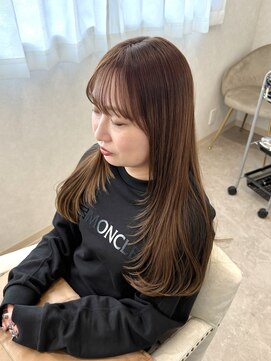 ルフトバイアンビエンテ(Luft by ambiente) ロングレイヤースタイル