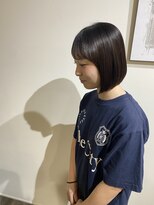 ココロヘアー 住吉店(Cocolo hair)&nbsp;ショートボブ×艶カラー