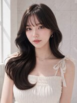 ユーフォリア 銀座(Euphoria)&nbsp;ミルクベージュツーウェイバングミディアムレイヤーカット