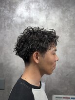 スピン 本八幡(SPIN) MEN’S HAIR/サーフカール/刈り上げセンターパート/本八幡