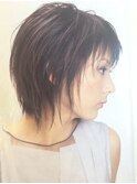 ラウンドグラデーション・エアリーカット