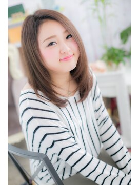 ヘアアンドビューティー ミック(Hair & Beauty miq) 清潔感☆ヌーディストレートa(miq阿佐ヶ谷)