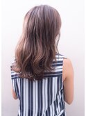シャンドゥール栄by二股 エアリー感の艶髪セミロング