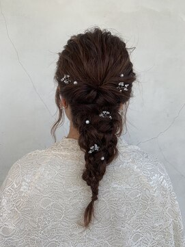 ポートヘアサロン(PORT HAIR SALON) 編み下ろしアレンジ
