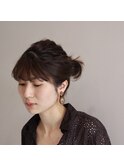 大人ルーズなミニシニヨン