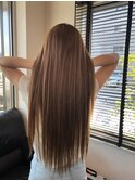 プルエクステで作るスーパーロングヘアー(*^▽^*)