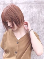 ブルーダー(Bruder)&nbsp;外ハネ　ボブ　切りっぱなし