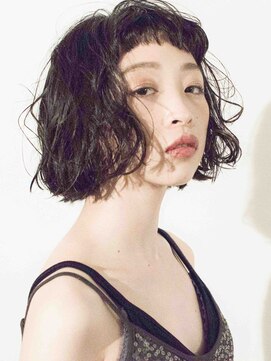 キープへアデザイン(keep hair design) 【keep hair design 土肥】ナチュラルウェービーボブ