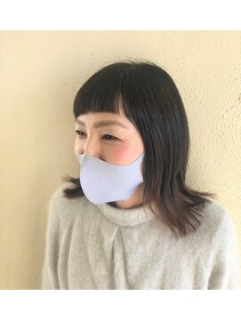 キャパジャストヘアー(CAPA just hair) 短め前髪が新鮮◇30代40代