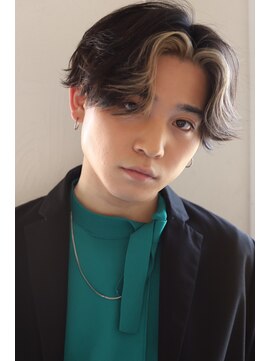 ソイクフ(SOY KUFU) 大人20代30代40代◎MEN’S HAIRマッシュパーマハイライト