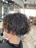 アンジェリカ 難波店(ANGELICA)&nbsp;ツーブロック+ソフトツイストパーマ☆中田　慶真☆