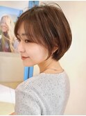 青山　マッシュ　ショートカット　大人ヘア　小顔　ボブ　表参道