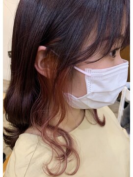 アルファ アルファ(ALPHA ALPHA) ピンクインナーカラー