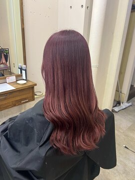 アジールヘア 北千住駅西口店(agir hair) ピンクカラー北千住[北千住/北千住駅近/北千住西口]