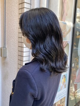 チョビー(Chobii) 表参道デジタルパーマ韓国風伸ばしかけコテ巻き風巻き髪吉田53