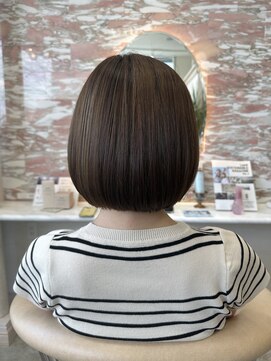 エル バイ ロンド 関(elle by Lond) [elle by lond]栗原　瑠世　ふんわり内巻きボブ