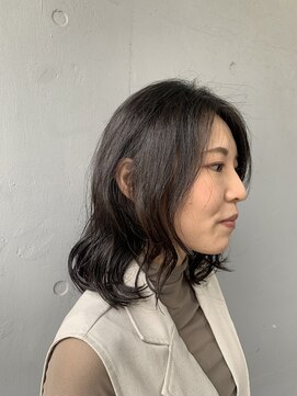 クロード モネ 吉祥寺店(Claude MONET) 〈木賀　絵莉子〉似合わせ小顔カット＋ケアパーマ/吉祥寺