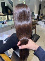 トレス(TRESS)&nbsp;艶カラー　髪質改善トリートメント　酸熱トリートメント