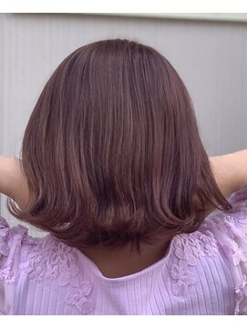 ポルタ(PORTA) ボブ×ピンクブラウン