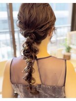セルカ ヘアアンドリラックス(CERCA hair&relax) 編みおろし/結婚式/お呼ばれ