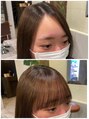 アヴァンティ ヘアーアンドスパ(avanti hair&spa) 前髪の生え癖のお悩みぜひご相談ください!
