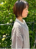 ナチュラルショートボブ