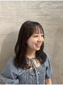 ミディアムレイヤーカット